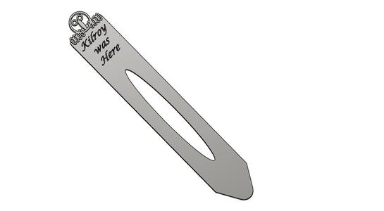 KILROY was HERE bookmark