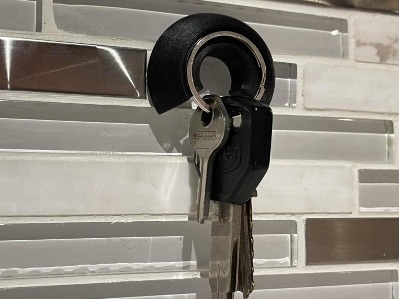 Magnetic key hook 2