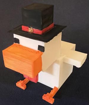 George the fancy chicken