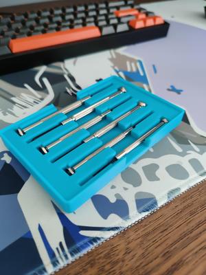 Gridfinity Precision Screwdriver holder