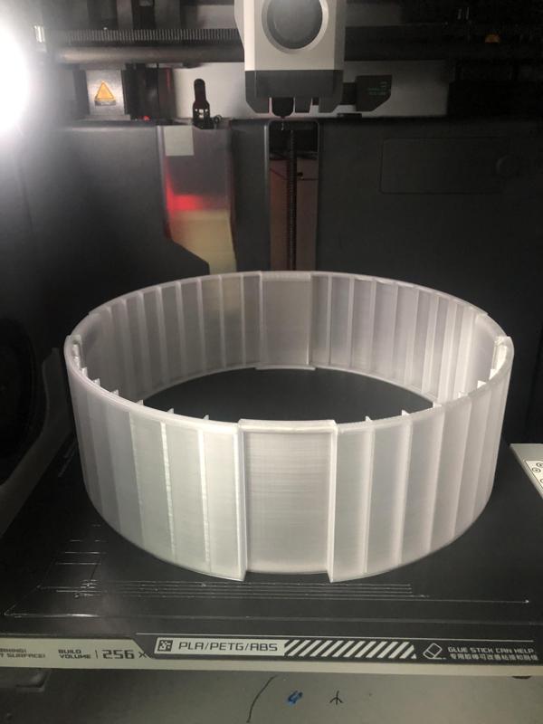 Wall extension for dehydrator