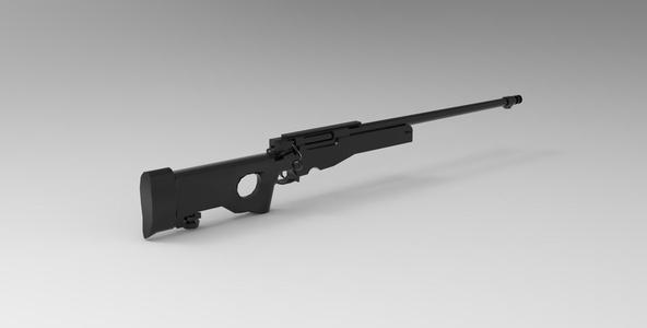 Accuracy International AWM sniper rifle