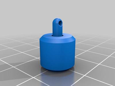 Print in place fidget keychain
