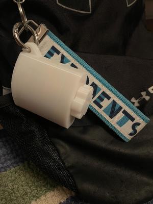 M&M flask Keychain