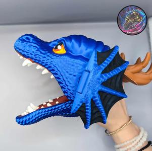 Customizable Dragon Hand Puppet