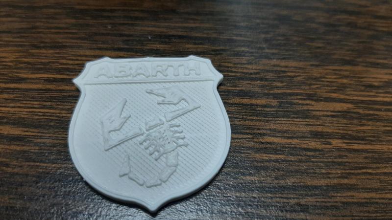 remixed abarth logo 25mm resize