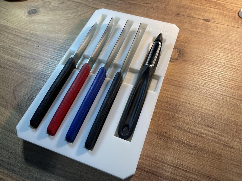 Victorinox vegetable and peeling knife insert for drawers