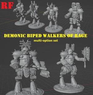 demonic biped warwalker 2 set
