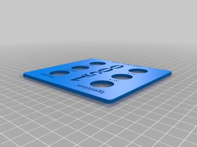 Bayliner Capri 1500 switch plate 
