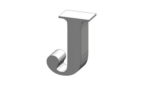 J Letter Times New Roman Font
