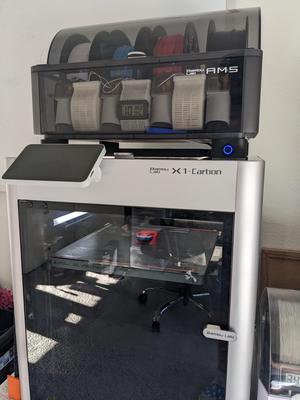 BambuLab AMS Riser with LEDs