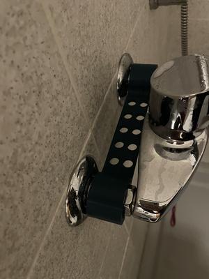 Shower gel holder