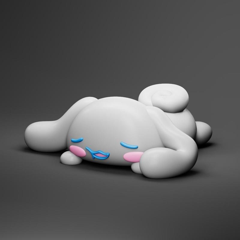 Lazy Cinnamoroll Figurine