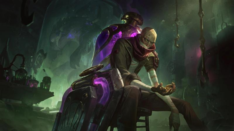 Arcane Shimmer Lab Singed - 12 Variant Print Pack (League of Legends)