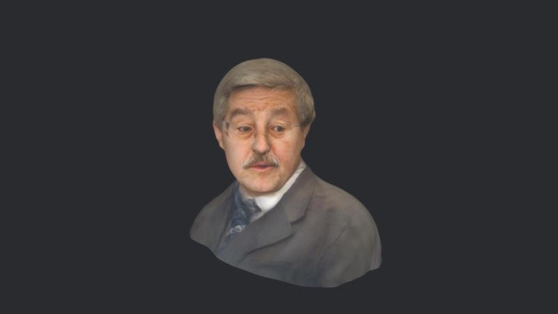 Ahmed Ouyahia-bust/head/face ready for 3d printing