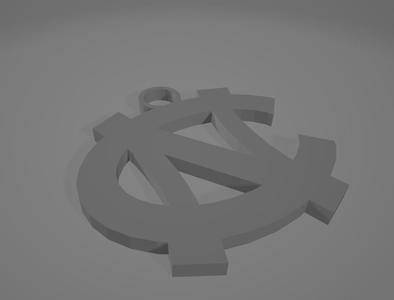 cn logo keyring