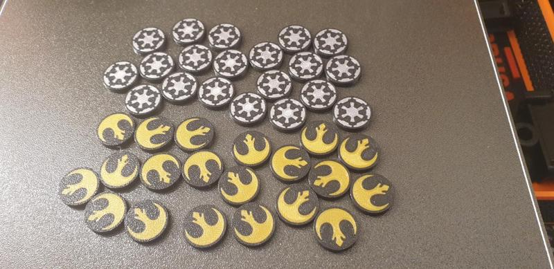 Connect 4 - Star Wars Token - Multicolor - MMU2