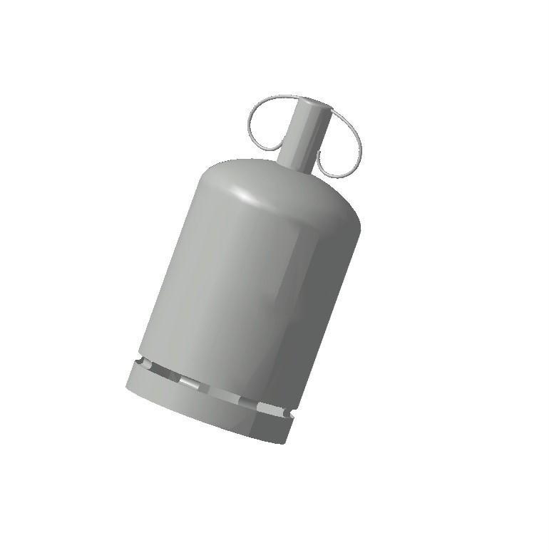Gas bottle 1/87 HO