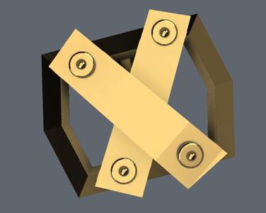Arcane: League of Legends - Jinx belt buckle 3D model