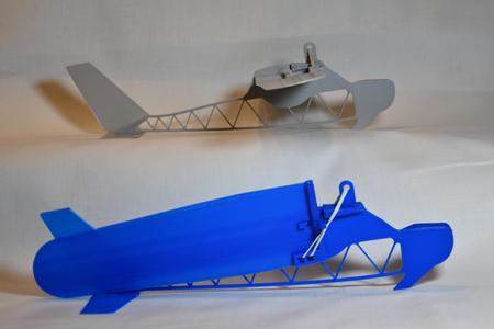 Folding Wing Glider - Only Needs a Rubber Band!