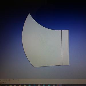 Fabric mask templates version 2