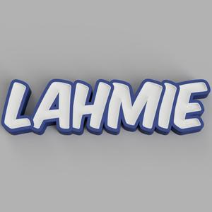 NAMELED LAHMIE - LED LAMP WITH NAME