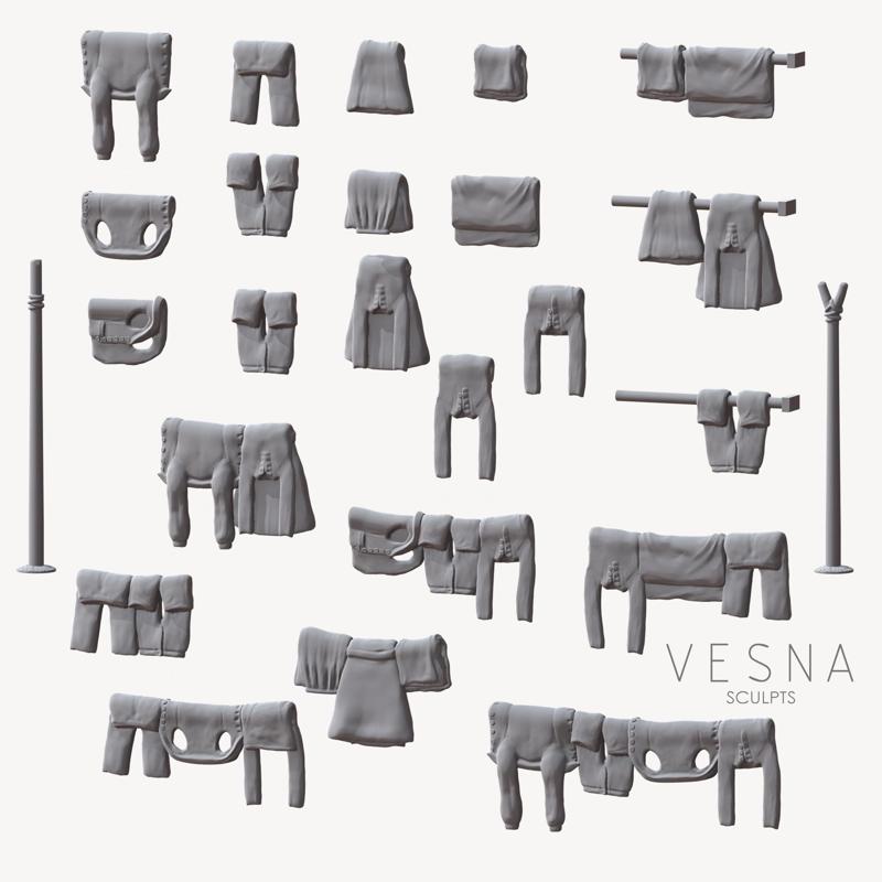 VICTORIAN CITY - LAUNDRY PACK