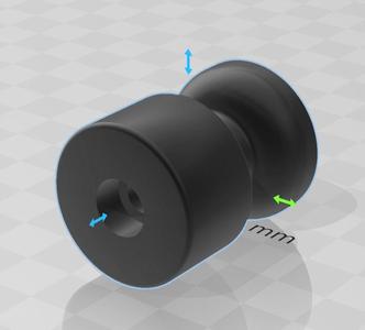 Motorcycle 6mm Rear Pickup Spools