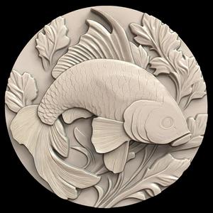 3D Model STL File for CNC Router/Laser & 3D Printer A Fish that Can Mimic the Appearance of Any Other Marine Animal 1