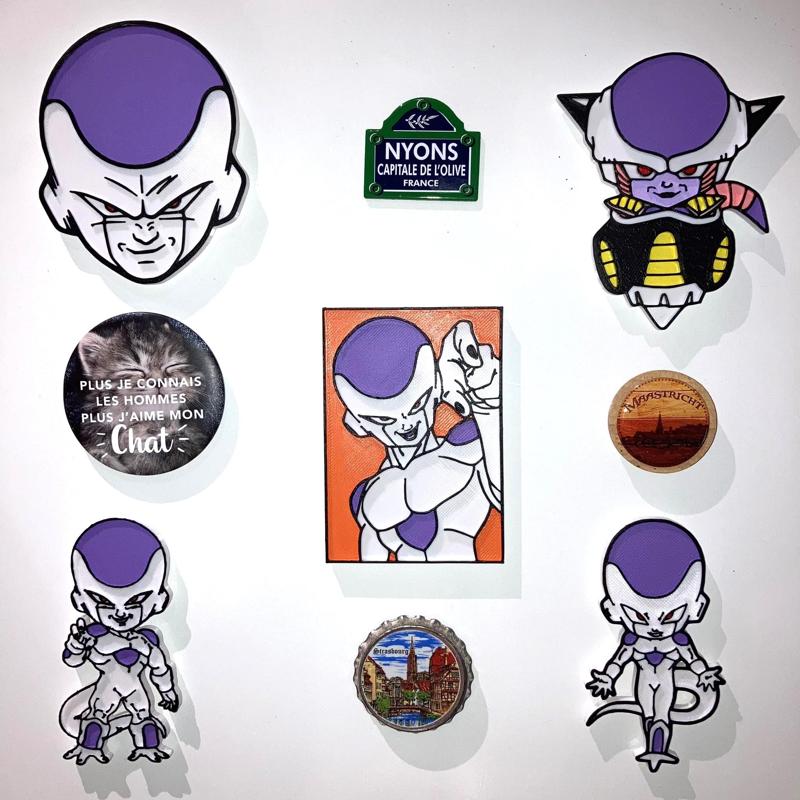 5 Magnet Dragon Ball Freezer