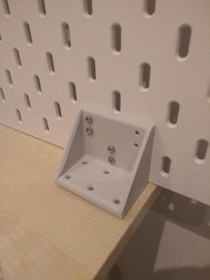 SKÅDIS pegboard table mount