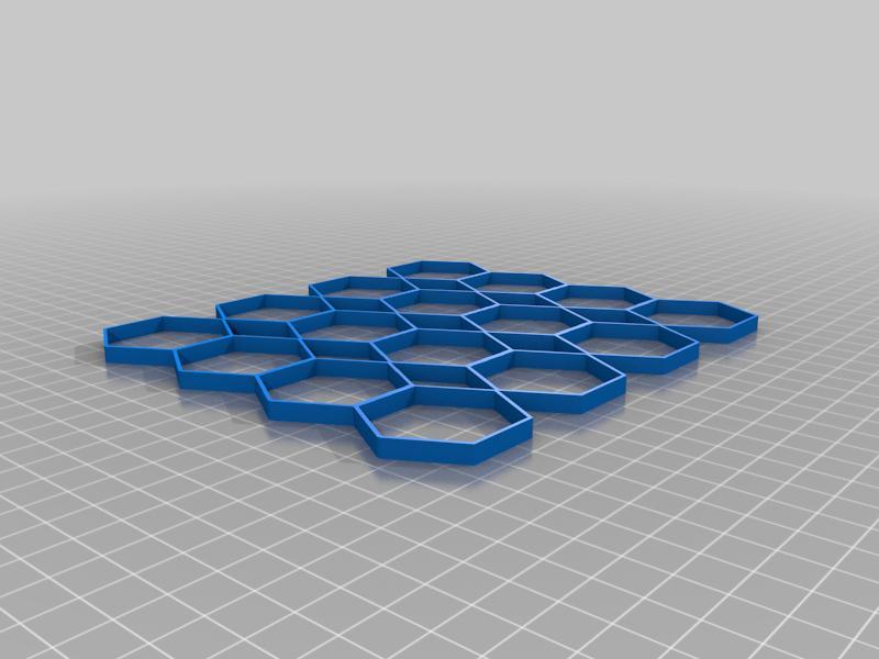 Hex like pattern