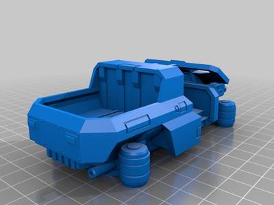 VidovicArts All Terrain Vehicle without Driver and Turret