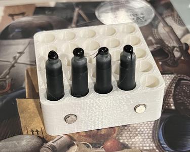 Modular Fountain Pen Cartridge Vertical Storage