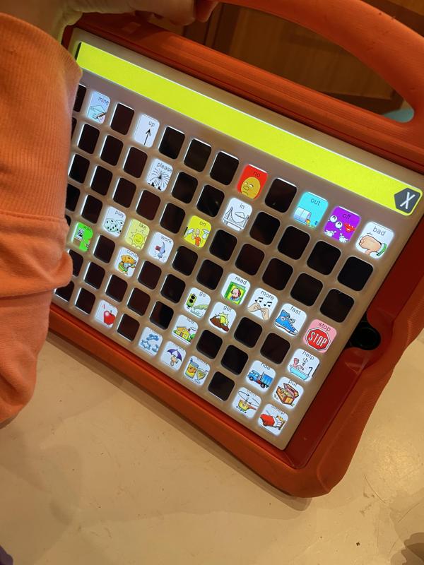 Ipad 7/8 LAMP Words for Life Bam Bino Case Keyguard