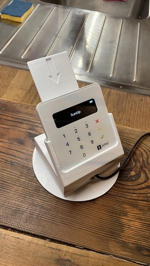 Support SumUp avec flèche et base rotative