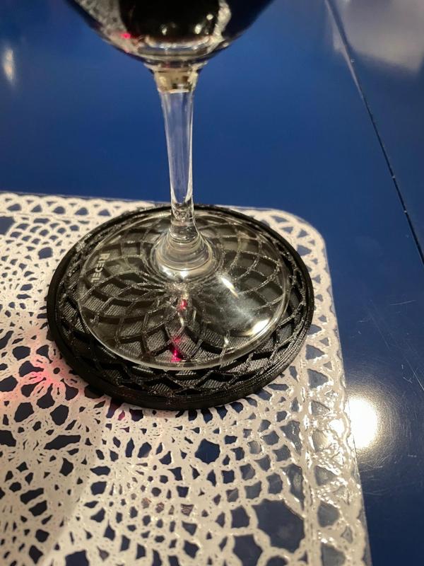 Glas Coaster Set (several patterns)