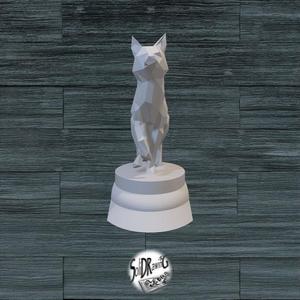 Fox - LowPoly - Bust - Full - Perfect Design - Easy Print - Decor - SoliDRawinGS0555