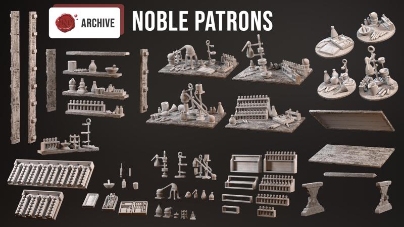 23-05 Laboratory Tables and Shelves - Noble Patrons May 2023