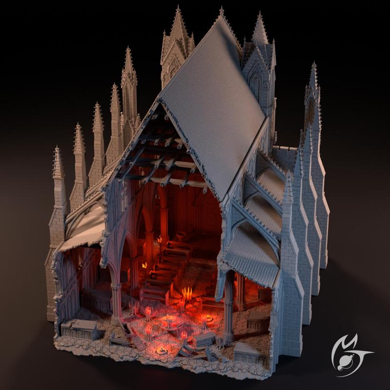 Cathedral of the Martyr Bundle - modular OpenLOCK terrain