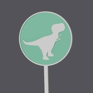 CUPCake Topper - Dinosaur9