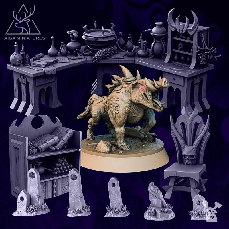 Ages of Aether FREE Miniatures Set + Adventure demo