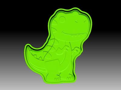 T-REX BATH BOMB MOLD