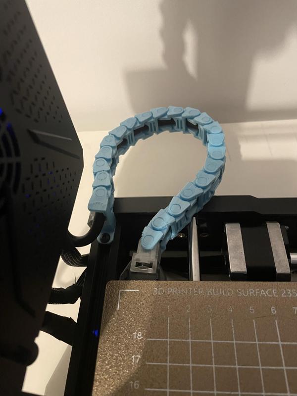 SV06 Bed Chain, Ziptie Only Bed Attachment