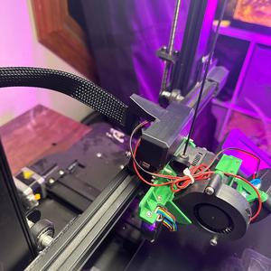 NBR Modder Board Front Cover with Vertical Cable Guide Without Thermistor Gap