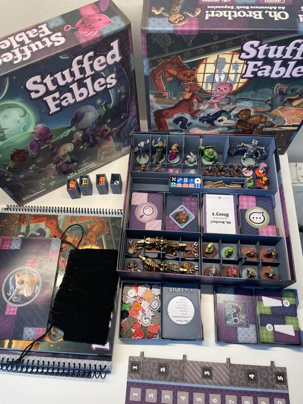 Stuffed Fables and Oh, Brother Box insert