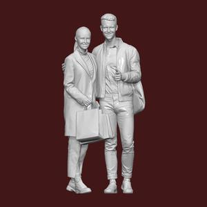 1:43 COUPLE FOR DIORAMA