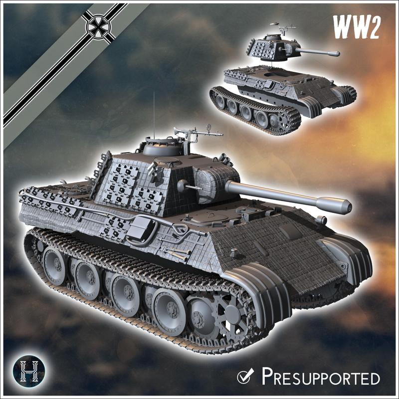 Panzer V Panzerbeobachtungswagen - Germany Eastern Western Front Normandy Italy Berlin Bulge WWII