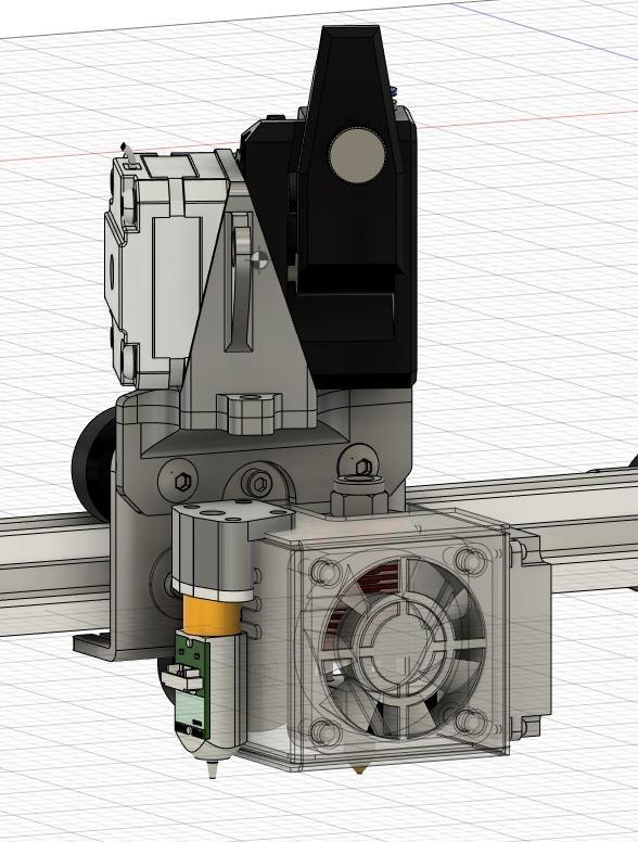 Ender 3 BMG DirectDrive Stock Hotend with Pancake stepper