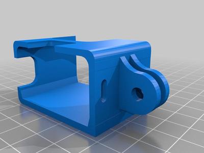 Slim GoPro Hero Mount with Tabs